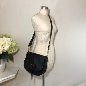 Perlina Black Crossbody Bag